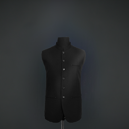 Black  Waistcoat